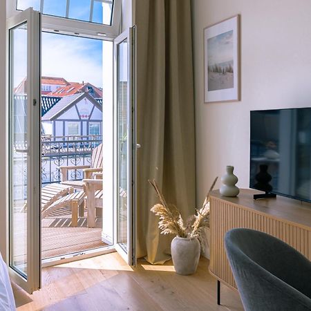 Kapitaenshaus Friedrich Franz - Premium Apartments 200 Meter Vom Strand Und Alten Strom Росток Экстерьер фото